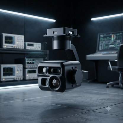 WAVA CML1 Drone Gimbal, AI RGB + Thermal Camera 