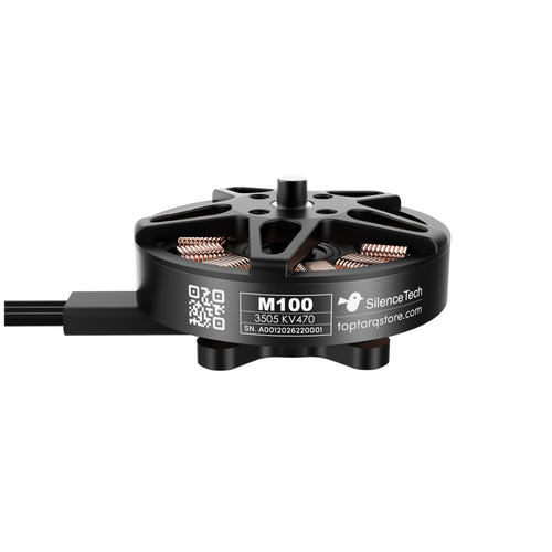 TOPTORQ M100 Brushless Drone Motor & R100 Fixed Carbon-Fiber Propeller