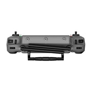 A gray and black electronic controller or transmitter device shown from the front on a plain white background.